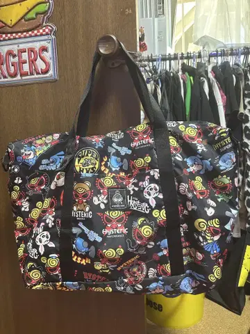 HYSTERIC MINI 보스턴 백 컬러풀 캐릭터