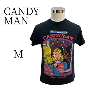 CANDY MAN 캔디맨 블랙 티셔츠 M