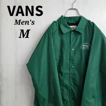 VANS 반스 나일론 재킷 M 그린 심플