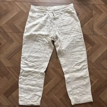 JOURNAL STANDARD 린넨 화이트 팬츠 M
