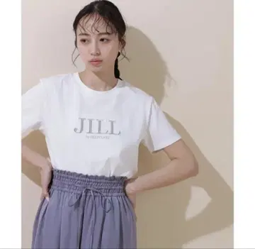JB 오가닉 자수 로고 티셔츠 JILL by JILL STUART