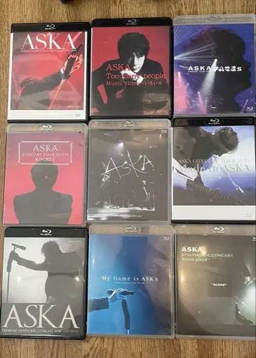 CHAGE&ASKA, CHAGE, ASKA 블루레이 세트 19장
