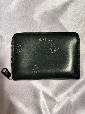 Paul Smith 고양이 프린트 코인 케이스 미니 지갑 폴스미스