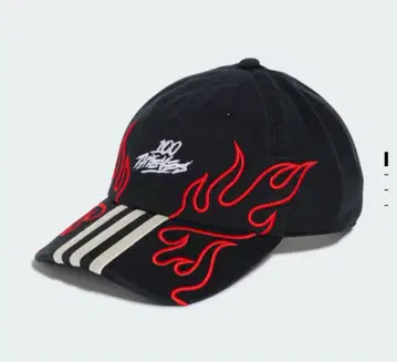 adidas x 100 THIEVES 블랙 캡