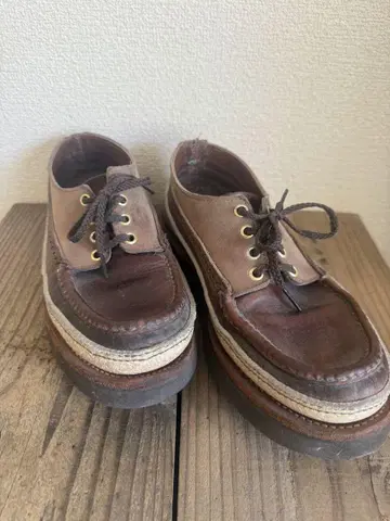 Russell Moccasin 러셀 모카신 가죽 신발 7E