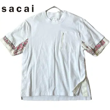 사카이 sacai 22SS 반다나 프린트 티셔츠 3