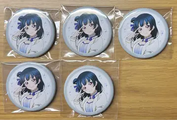 러브라이브 Aqours 캔뱃지 츠시마 요시코 9주년