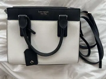 kate spade 숄더백 화이트/블랙