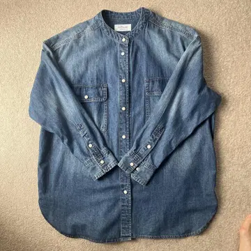 Le Denim SLOBE 데님 긴팔 셔츠