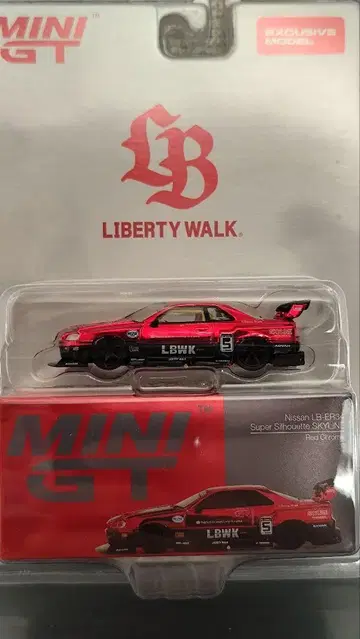 Mini GT NISSAN LB-ER34 브라질 리미티드
