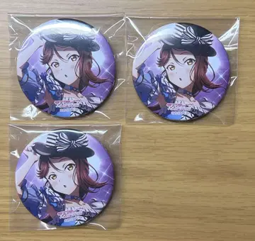 러브라이브 Aqours 캔뱃지 사쿠라우치 리코 현지 사랑 축제