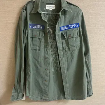 DENIM & SUPPLY 밀리터리 자켓