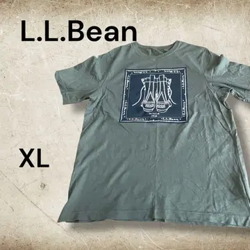LLBean 엘엘빈 카키 티셔츠 스니커즈 XL REG