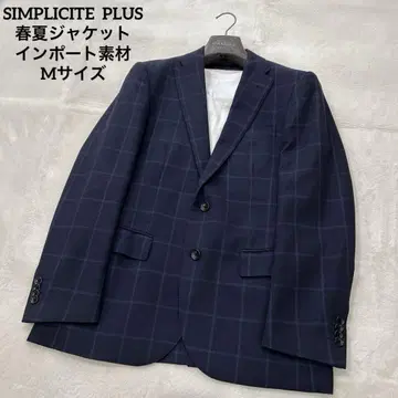 [새상품급] SIMPLICITE PLUS 봄/여름 자켓 네이비 M 사이즈