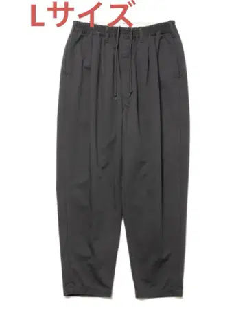쿠티 2 Tuck Easy Ankle Pants 그레이 L 사이즈