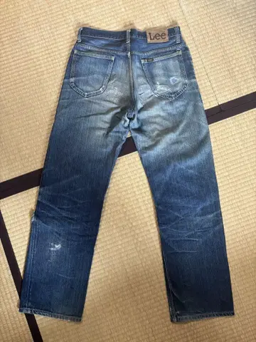 Lee 스트레이트 데님 블루