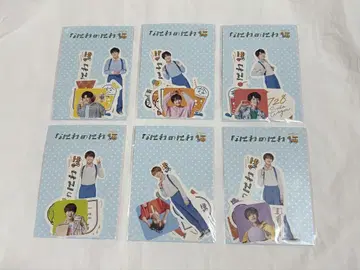 [ 8월말까지 ] 나니와단시 나니와의니와 스티커 6종 세트