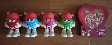M&M's 피규어 세트 하트 프레임 포함