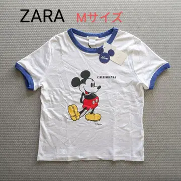 새 상품 택 포함 ZARA 미키 마우스 티셔츠 미사용 MICKEY 완판템