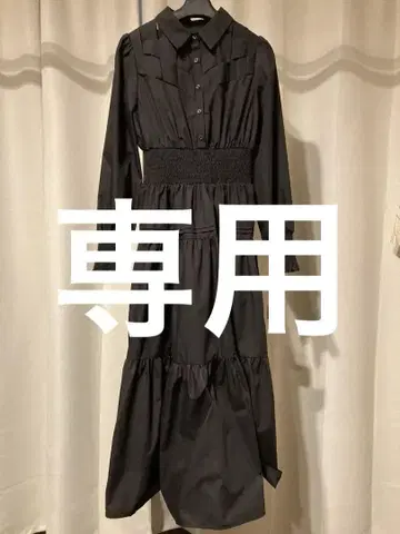 미사용 새상품 셔츠 롱 원피스 FENNEL