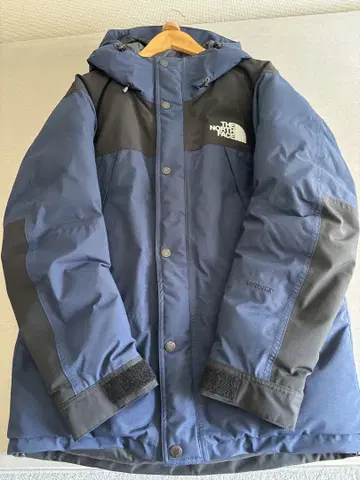 THE NORTH FACE GORE-TEX 다운 자켓 네이비/블랙