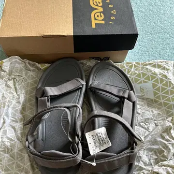 새상품 TEVA 샌들 허리케인 25 테바 그레이