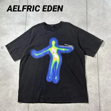 AELFRIC EDEN 엘프릭 에덴 그래픽 티셔츠 블랙 XL