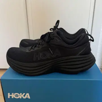 HOKA 호카 본다이 8 올 블랙 27.5cm US9.5