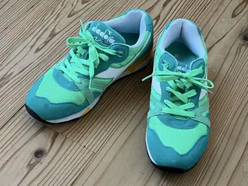 diadora 민트 그린 스니커즈 디아도라 남성용