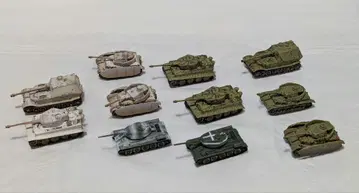 1/144 월드 탱크 뮤지엄 탱크 11대 묶음 판매