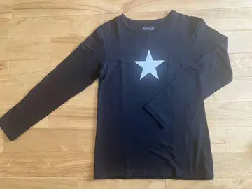 agnes b paris 롱 티셔츠 BLACK
