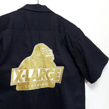 새상품급 X-LARGE OG 오픈 카라 셔츠 M 오픈 카라 워크 셔츠