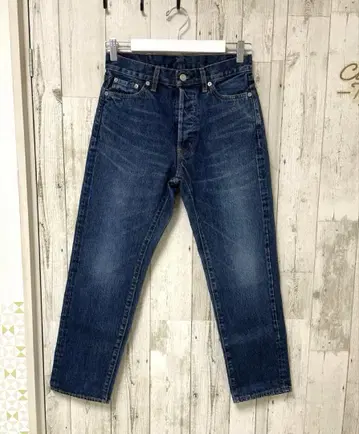 미사용에 가까운 오디너리핏츠 5포켓 앵클 데님