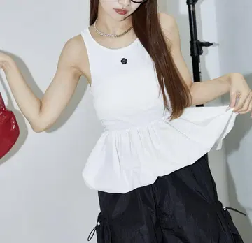 MARYQUANT x PUBLUX 원포인트 벌룬 탱크탑 한정 전개