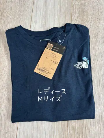 THE NORTH FACE 꽃 자수 티셔츠 M