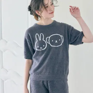 miffy 미피 뽀글이 룸웨어 반팔 상의