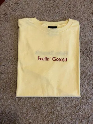 후지이 카제 feelingood 레모네이드 티셔츠