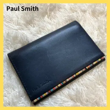 [Paul Smith] 폴스미스 가죽 카드 케이스 천연 가죽 블랙