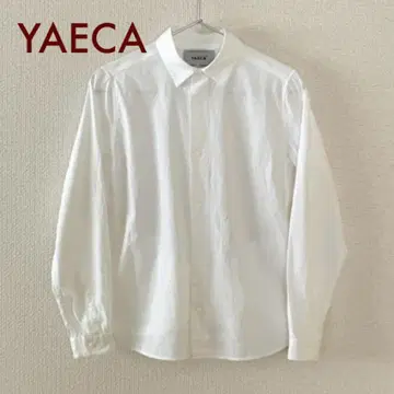 YAECA 컴포트 셔츠 S 화이트