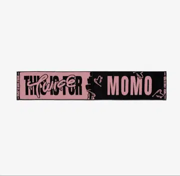 [미사용 새상품] TWICE THIS IS FOR 라이브 타월 모모 한정