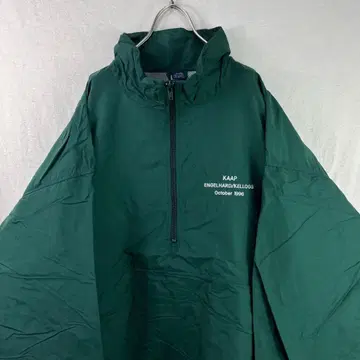USA 90년대 Land's End 하프 지퍼 나일론 재킷
