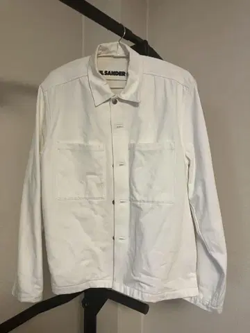 JIL SANDER 화이트 데님 자켓 L 사이즈