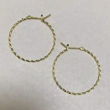 NOJESS 노제스 K10 트위스트 후프 귀걸이