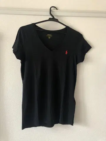 Polo Ralph Lauren 블랙 V넥 티셔츠 M