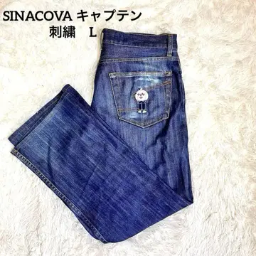 SINACOVA 시나코바 블루진 캡틴 자수 L