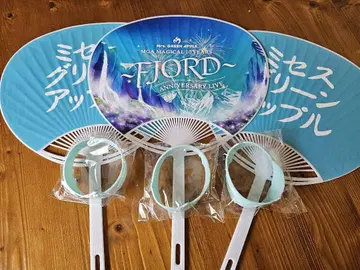 미세스 그린 애플 FJORD 한정 러버 밴드 부채 3개 세트