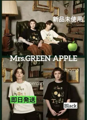 [미사용 새상품] Mrs. GREEN APPLE 룸 투어 T셔츠 레어