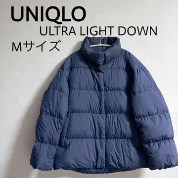 UNIQLO 유니클로 울트라 라이트 다운 자켓 네이비 수납 봉투 M