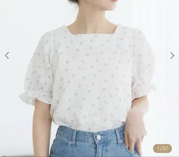 flower 미사용 새상품 버블블룸 탑2 퍼플