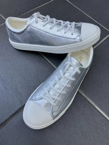 미사용 컨버스 올스타 쿠페 COUPE OX 실버 26cm